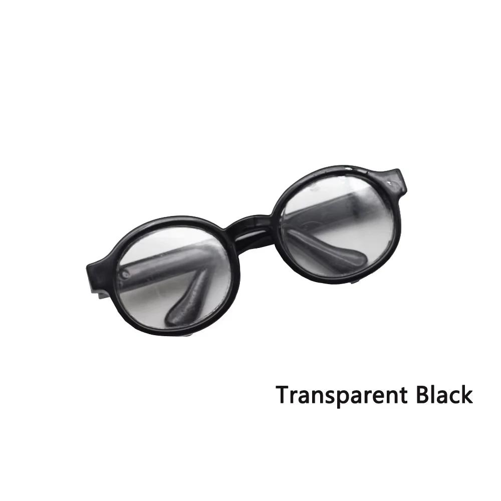 

Для 17см Лабубу Очки Мини Милые Прозрачные Пластиковые Солнцезащитные Очки для Куклы-Монстра SD Плюшевые DIY Куклы Аксессуары Лабубу чёрный