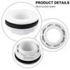 For Hayward Pool SP1023 Inlet Return Fitting With Locknut And Gasket Plastic Outdoor Water Sports Accessories Practical