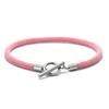 Fashion Lucky Red Thread Bracelet Men Stainless Steel OT Buckle Wrap Braslet Hombre 7 Colors Milan String Beach Nautical Braclet