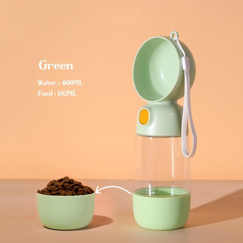 Portable 2-in-1 Dog Water Bottle & Food Container Pet Hydration System,  Pet Outdoor Walks or Travel Water Bottle Pet Supplies