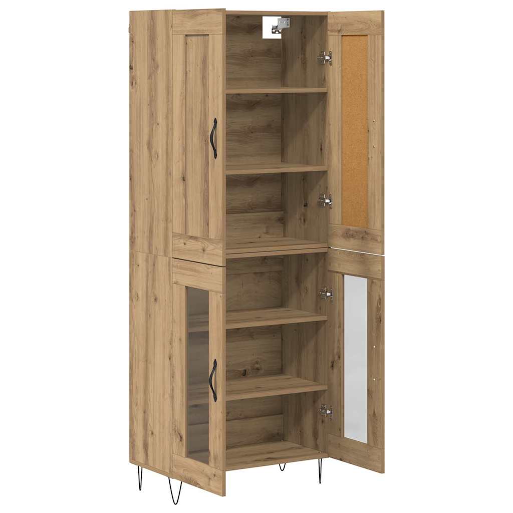 Highboard Artisan Oak 69.5 x 34 x 180 cm Particleboard