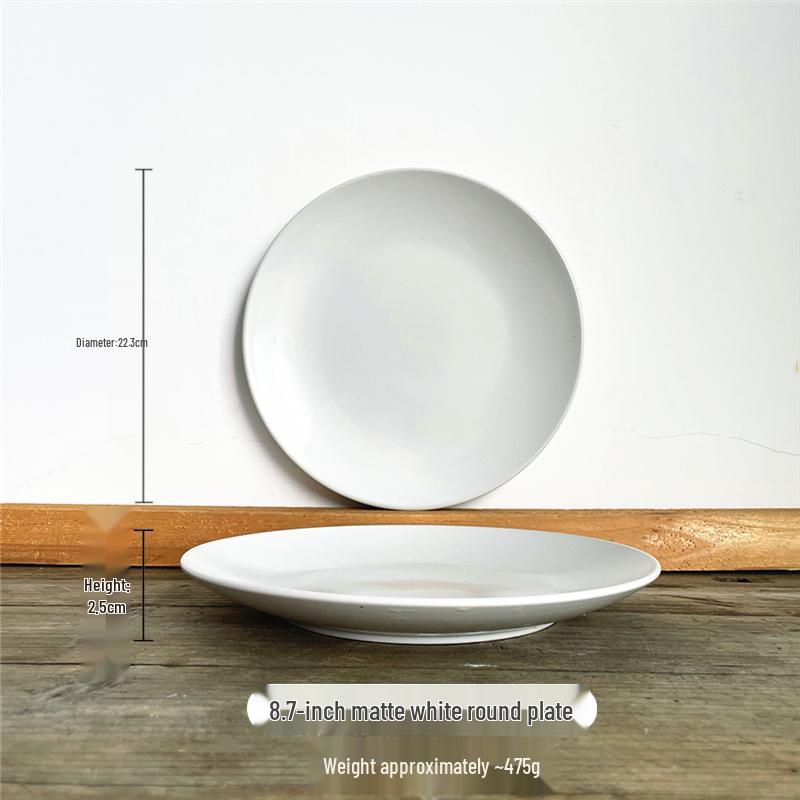 Piatti in Ceramica Raffinatamente Lavorati: Design Decorativi, Bassi, Profondi e da Insalata con Piccoli Difetti