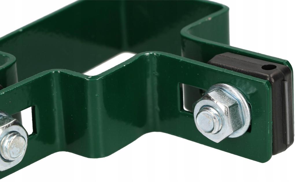 60x40 Corner Post Clamp for Fence Panels, GREEN