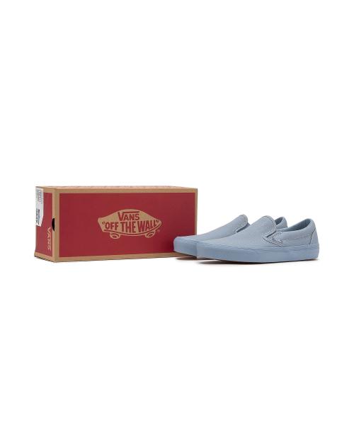 Vans Vans Classic Slip-On - (Pastell-Mono) Staubiges Blau VN000CT5DSB1 [Versand aus Korea] 100% Original