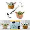 Adorable Double-sided Baby Yoda Plush Toy For Kids With Soft Crystal Fabric