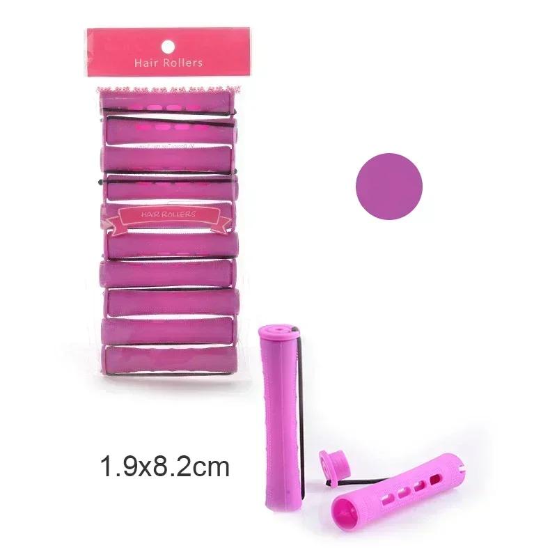 10pcs Hair Curlers Perm Rods Heatless Short Cold Wave Rods Hair Curler Perming Rod Hair Curling Rollers Curling Tool Wave Roller