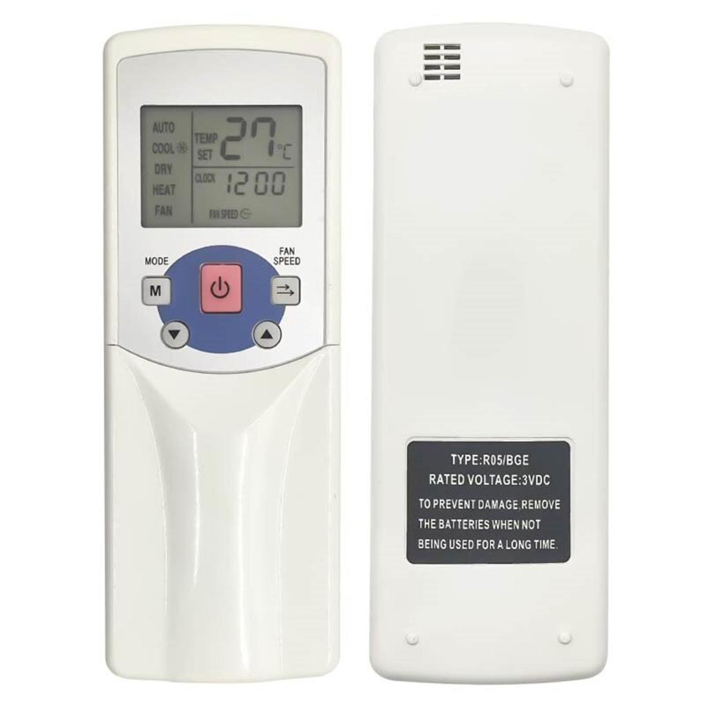 Praktische Ersatzfernbedienung mit Kunststoffstruktur zur Wiederherstellung der Funktionalität Ihrer Klimaanlage