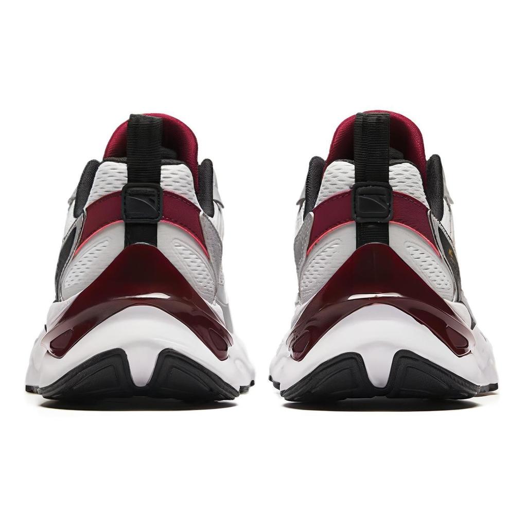 Anta Millennial 7 Cushioning, Wear Resistant Low top Casual Shoes Men's White Black Red 112428890-1