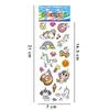 6/12/24pcs 3D Bubble Stickers Cartoon Cute Unicorn Design Children Sticker Toys for Kids Birthday Christmas New Year Gifts TMZ