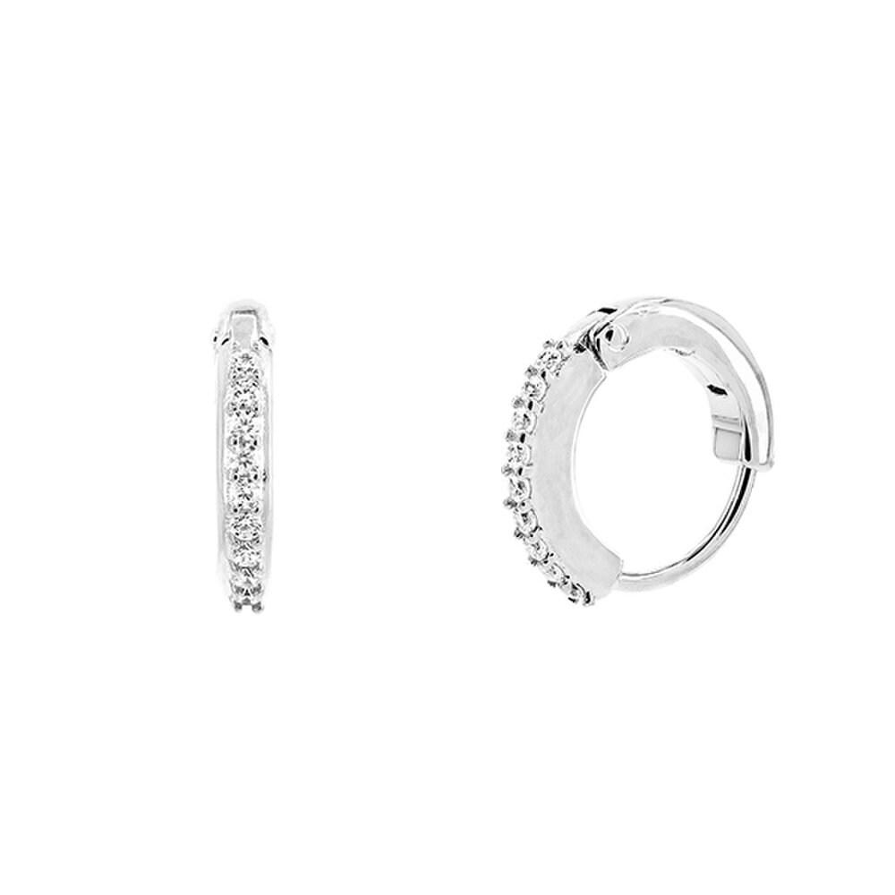 Swarovski 5690670 Matrix Mini Hoop Earrings