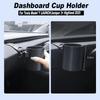 Dashboard Water Cup Holder for Tesla Model 3 Highland 2025 Instrument Panel Organizer Dashboard Storage Box Interior Accessories