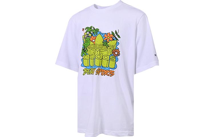 Adidas Originals Graphic Stoked T Shirt White Kids' HF7433