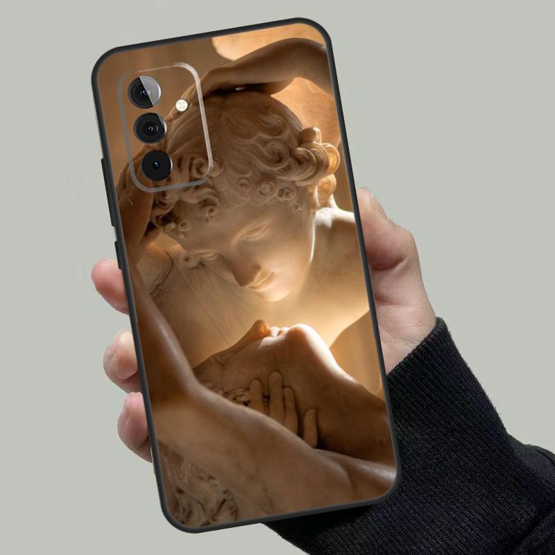 Angel Cupid Art Paint Case For Samsung Galaxy A55 A35 A15 A52 A32 A12 A16 A26 A36 A56 A53 A33 A13 A14 A34 A54 A17