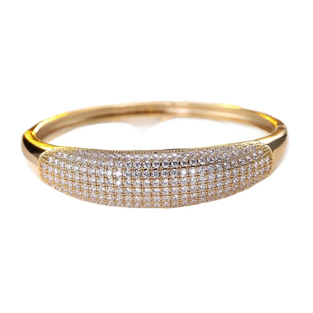 European and American Fashion Light Luxury Open Bracelet Women's High-end Bracelet