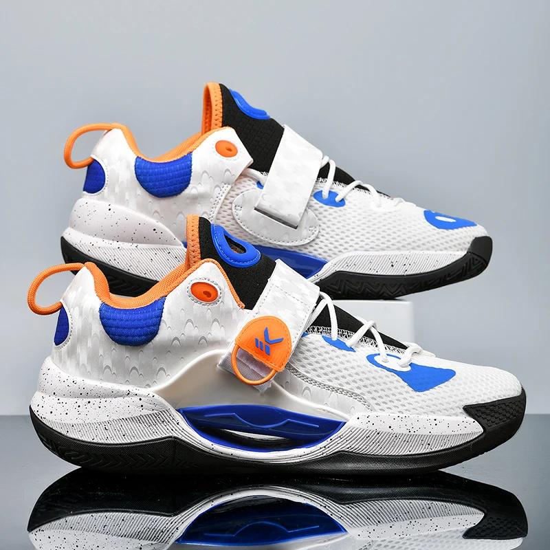 Neue Herren Basketballschuhe Rutschfestes Training Student Sportlich Atmungsaktiv Bequem Sport Outdoor Original Herren Sneaker Schuhe