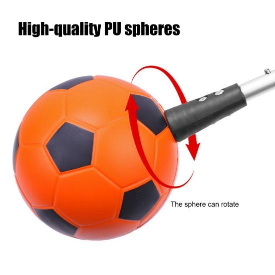 Soccer Trainer with Suction Cup Height Adjustable Football Dribbling Passing