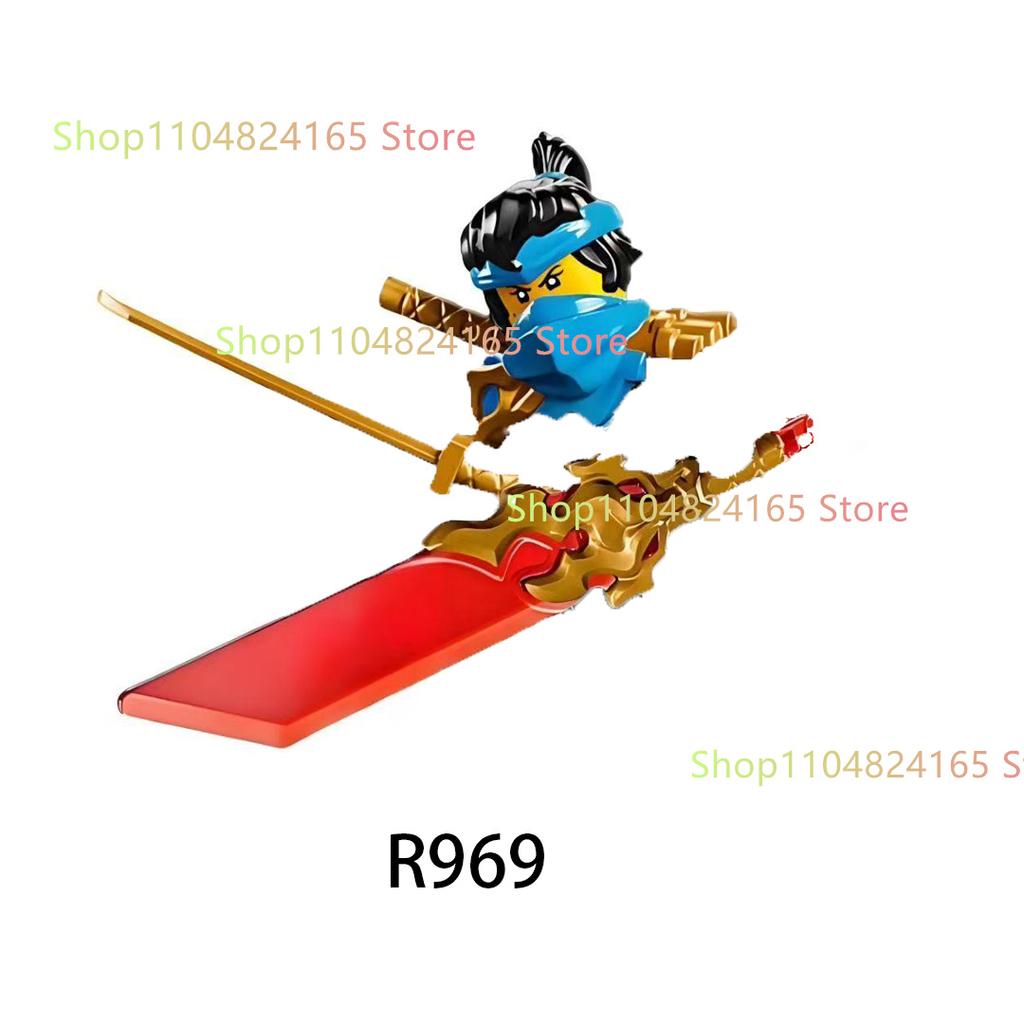 NEW Dragons Mini Anime Cartoon Toy Ninja Accessories Figures Building Blocks Birthday Gift Figurines Bricks