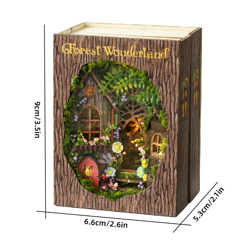 Miniature Doll House Handmade 3D Puzzle Assembly Building Model Kit Creative Room Bedroom Decoration With Furniture Wooden Craft