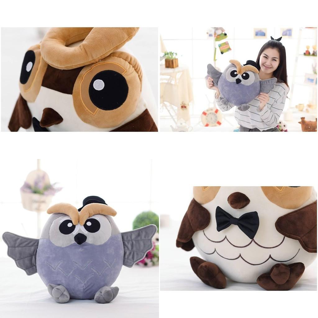Unique And Colorful Owl Plush Toy Great Gift For Kids And Adults