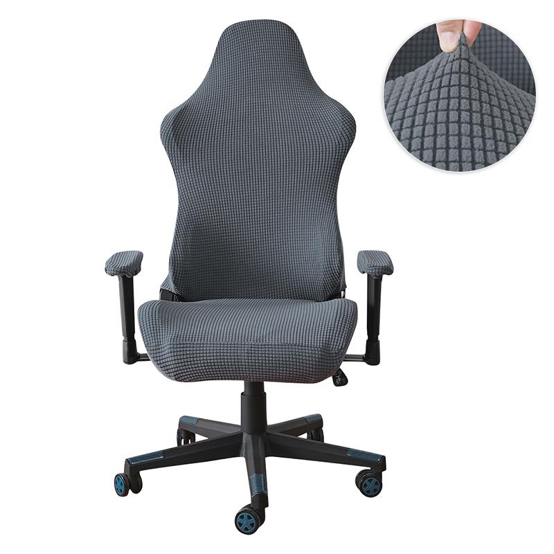 Gaming Chair Covers With Armrest Spandex Splicover Office Seat Cover For Computer Armchair Protector Cadeira Gamer