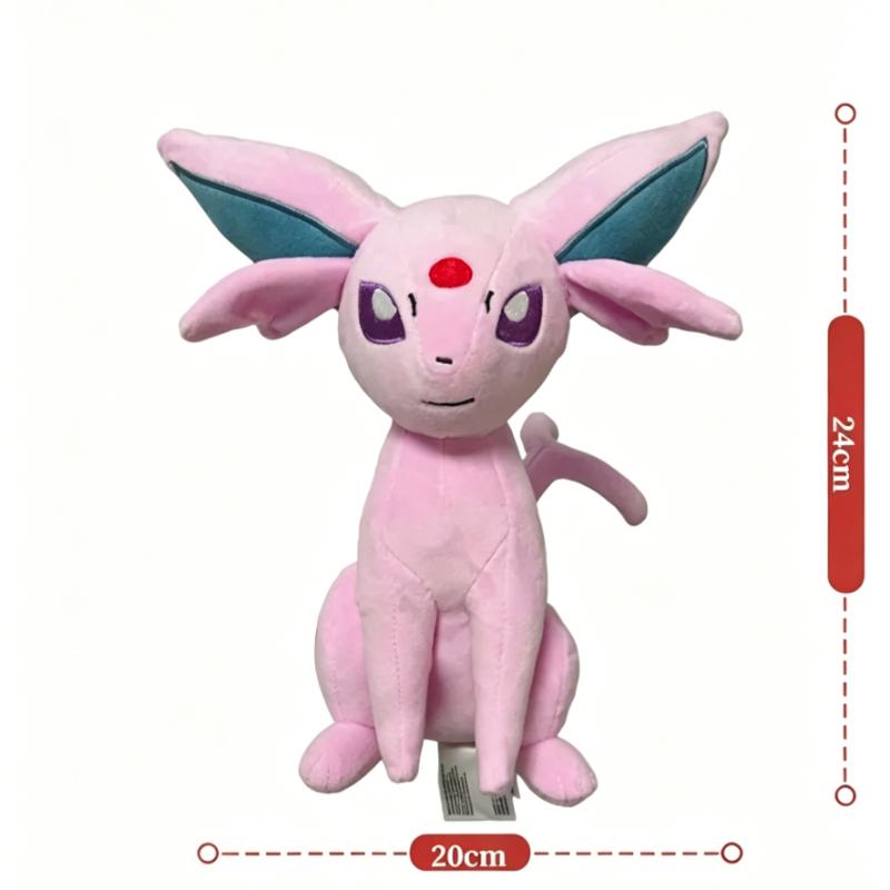 Newest Plush Yamper Litten Emolga Stuffed Doll Sylveon Vulpix Gengar Plushies Pikachu Xmas Anime Mew Toys Gifts
