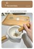 Ceramic Mortar & Pestle: Hunan Cuisine Garlic Grinder for Eggplant, Chili, and Tea.