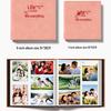 Leather 6-Inch Large Capacity Photo Album: Horizontal/Vertical Version, 5 Pages for Family, Baby, and Commemorative Photos.