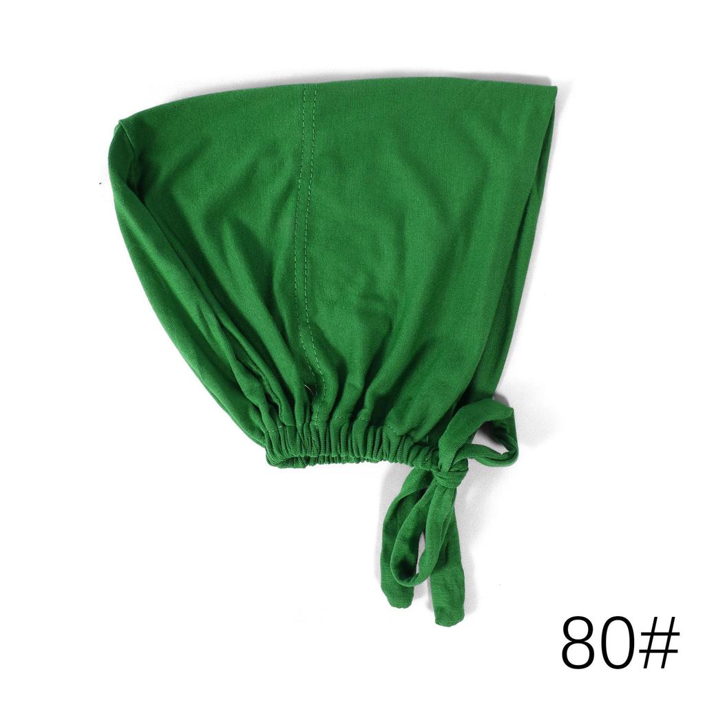 Premium Mercerized Cotton Adjustable Elastic Hair Cover Cap