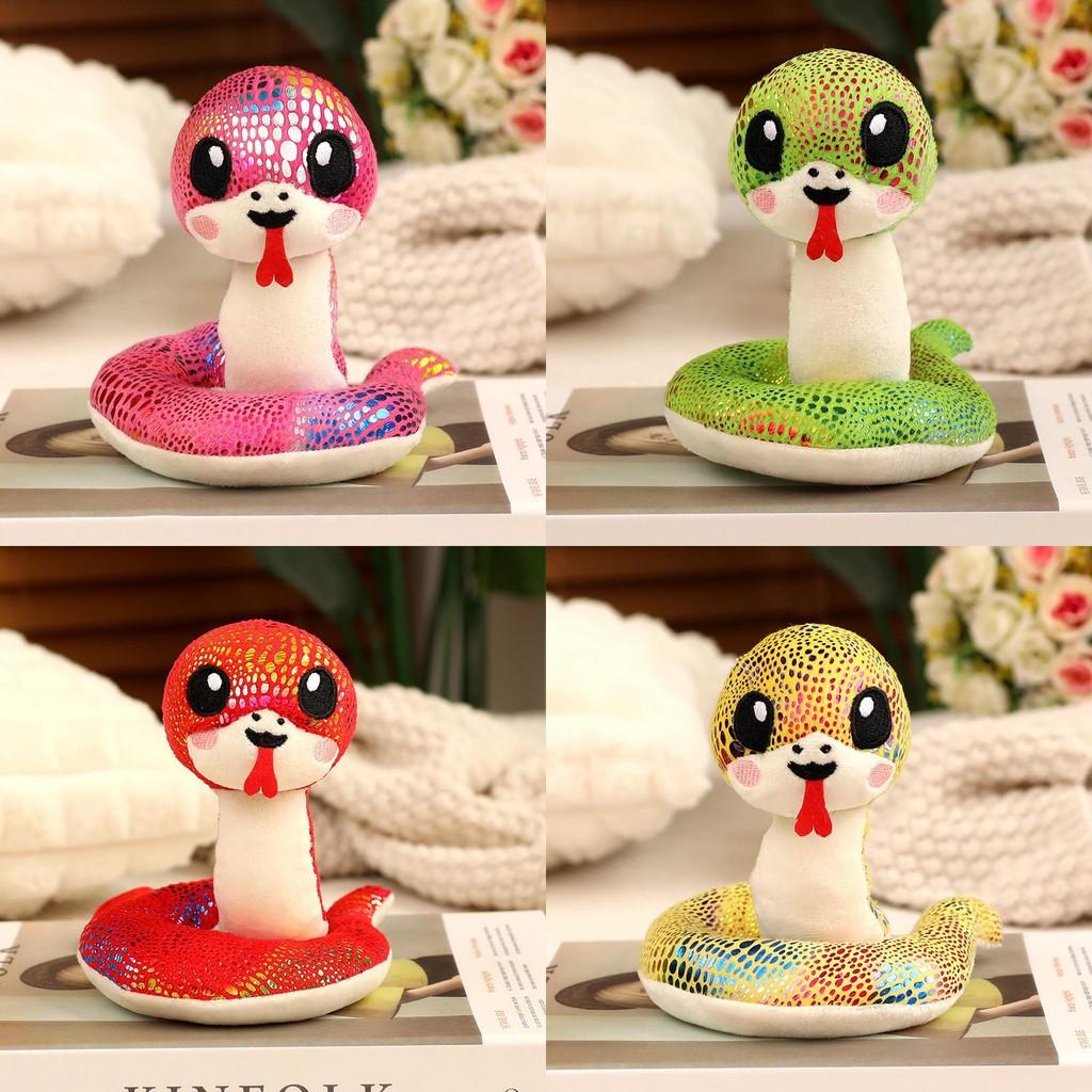 Toys Animal Cartoon Snake Plush Toys Mascots Childrens Dolls Gifts Birthday
