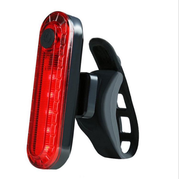Rechargeable Super Bright Bicycle Tail Light for Night Riding - Road & Mountain Bike Accessory