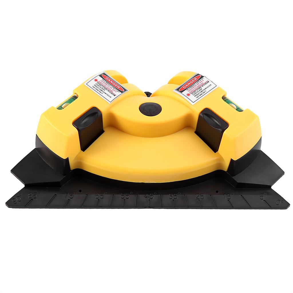 Right Angle 90 Degree Vertical Horizontal Laser Line Projection Level Alignment Layout Tool