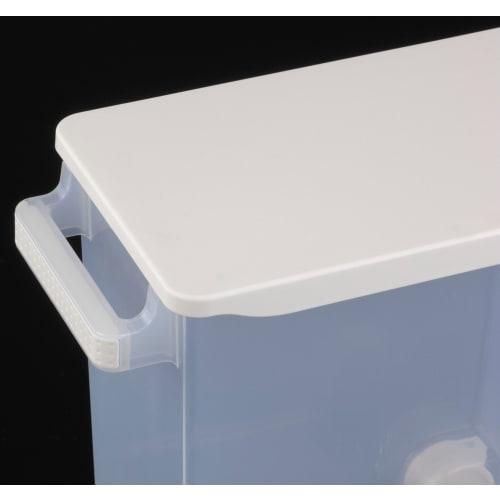 Inomata Chemical Rice Container, Bag-Wide Rice Container with Measuring Cup, 5kg