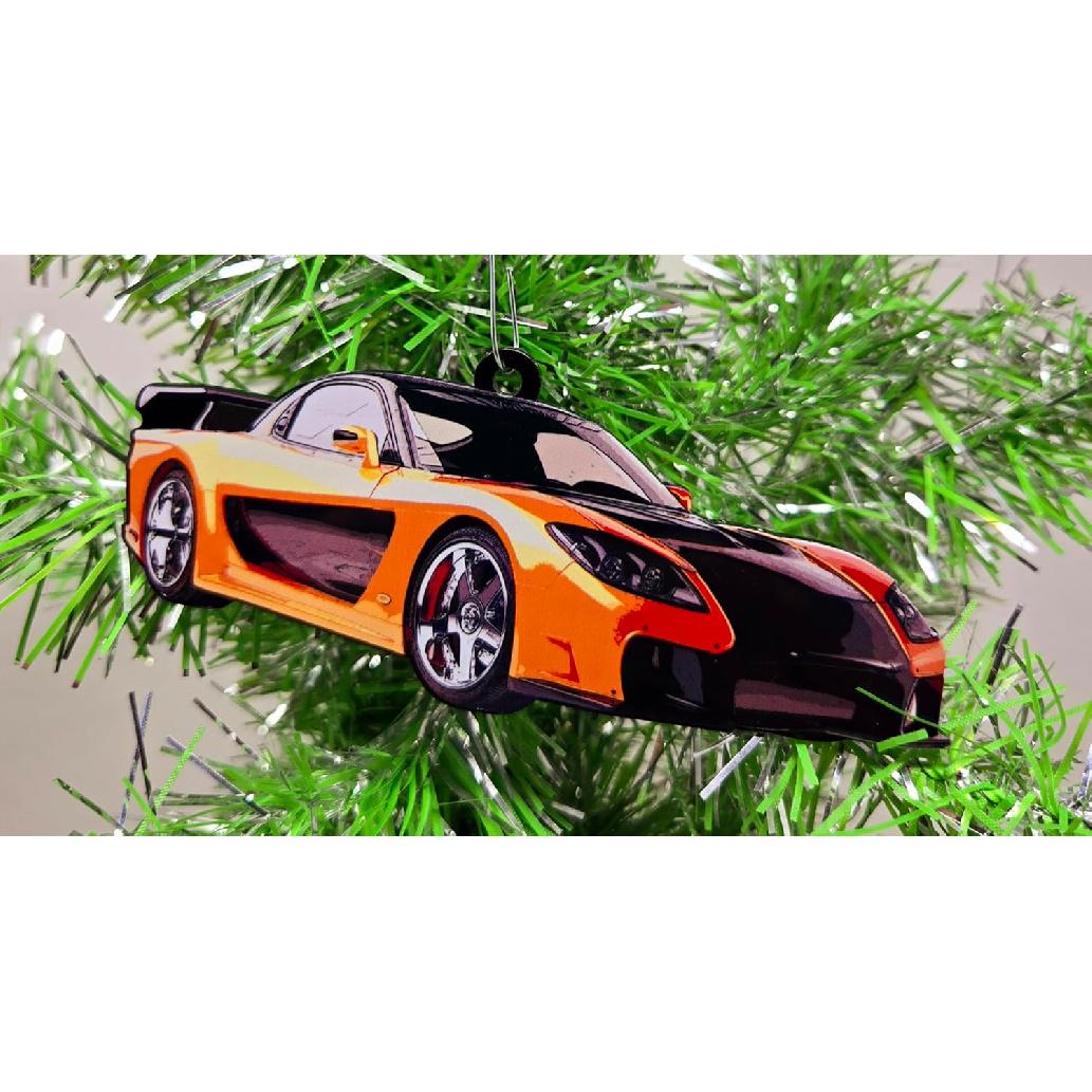 Classic JDM Drift Car Ornament - Nitro Drift King - Turbocharged