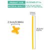 100 Pcs Diy Children'S Straw Building Blocks Hose Toy Splicing 4D Spatial Thinking Puzzle Creative Toy Construction