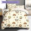One Piece2 Pattern Bedding Quilt Set  Home Decoration  Gift (1 * Duvet Cover + 2 * Pillowcase  Without Core)