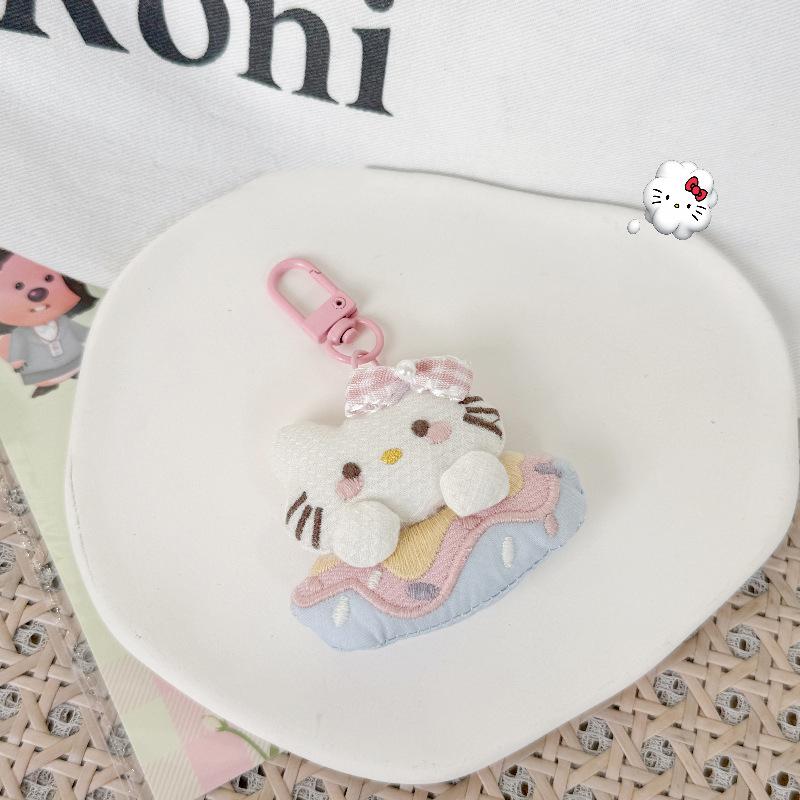 Cartoon Niedliche Kt Katze Plüsch Schlüsselanhänger Lieblich Stoffpuppe Schlüsselring Taschenanhänger Rucksack Hängedekoration Mädchen Geburtstagsgeschenke