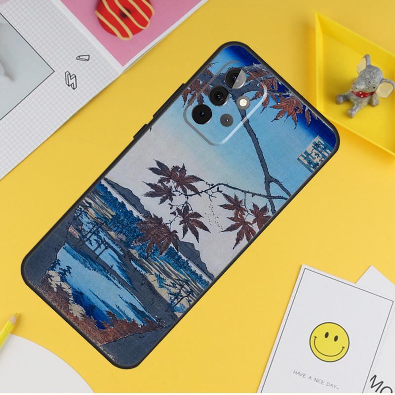 Ukiyo-e Japanese Style Art Case For Samsung Galaxy A16 A26 A36 A56 A06 A55 A35 A15 A53 A32 A52 A33 A13 A14 A34 A54 A17