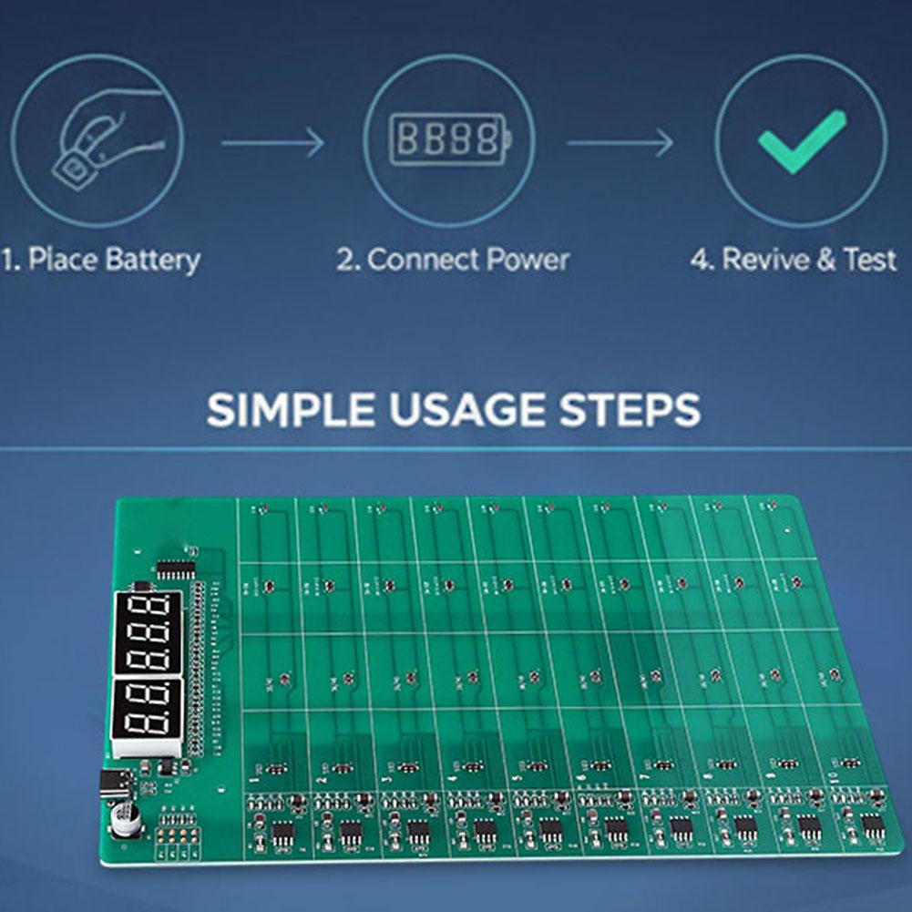 Watch Battery Repair Tool with Fast Charging Board for Multiple Models Including S1 to S10 Ultra1 Ultra2 Green PCB Board