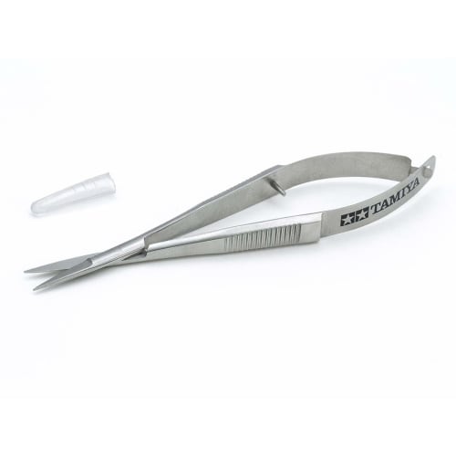 Tamiya Craft Tool Series No.57 Precision Tweezers Scissors Plastic Model Tool 74157