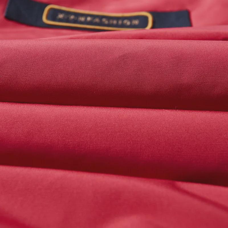 Men's Large Hooded Goose Down Jacket with Fur Collar, Outdoor & Winter Warmth