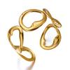 Fashion Vintage Flower Cuff Bracelet for Women Trendy Gold Color Metal Wide Flower Opening Bangles Charms Elegant Party Jewelry