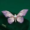 Enamel Butterfly Brooch, Feminine Charm, Pearl Insect Brooch, Design Sense, Niche Brooch