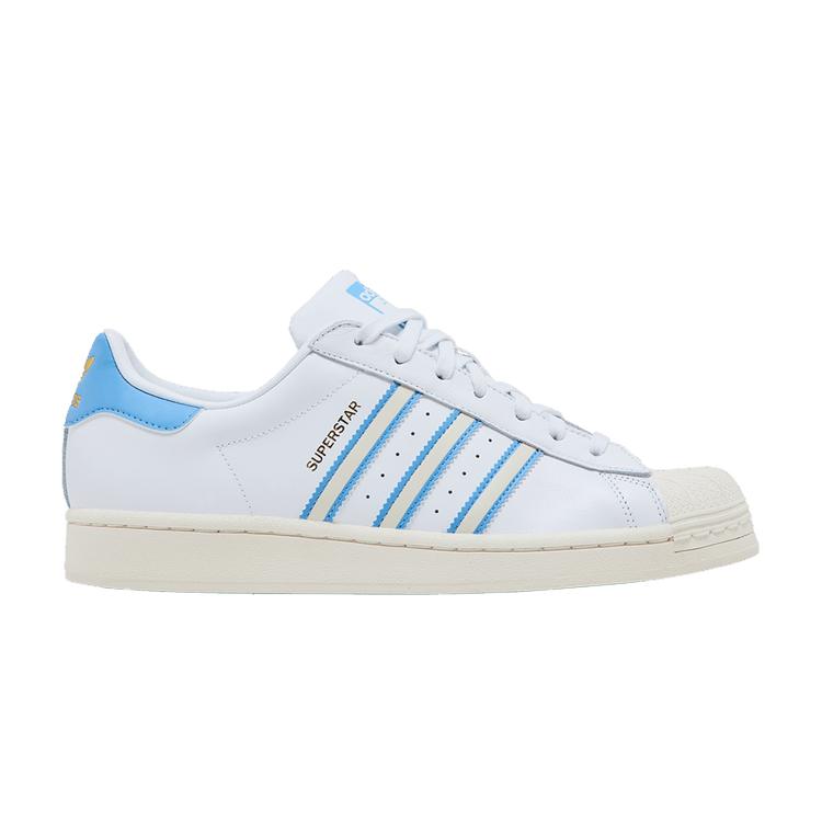 adidas Superstar White Light Blue 42