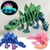 Dragon Magic Dinosaur Imprimat 3D Articulație Mobilă Jucărie Fidget Rotativă Articulată Ornament de Birou Jucărie Artizanală Cadou de Naștere Adult Copil