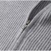 Bestseller Europeo e Americano 2025: Cardigan con zip a maniche lunghe in stile maglia casual