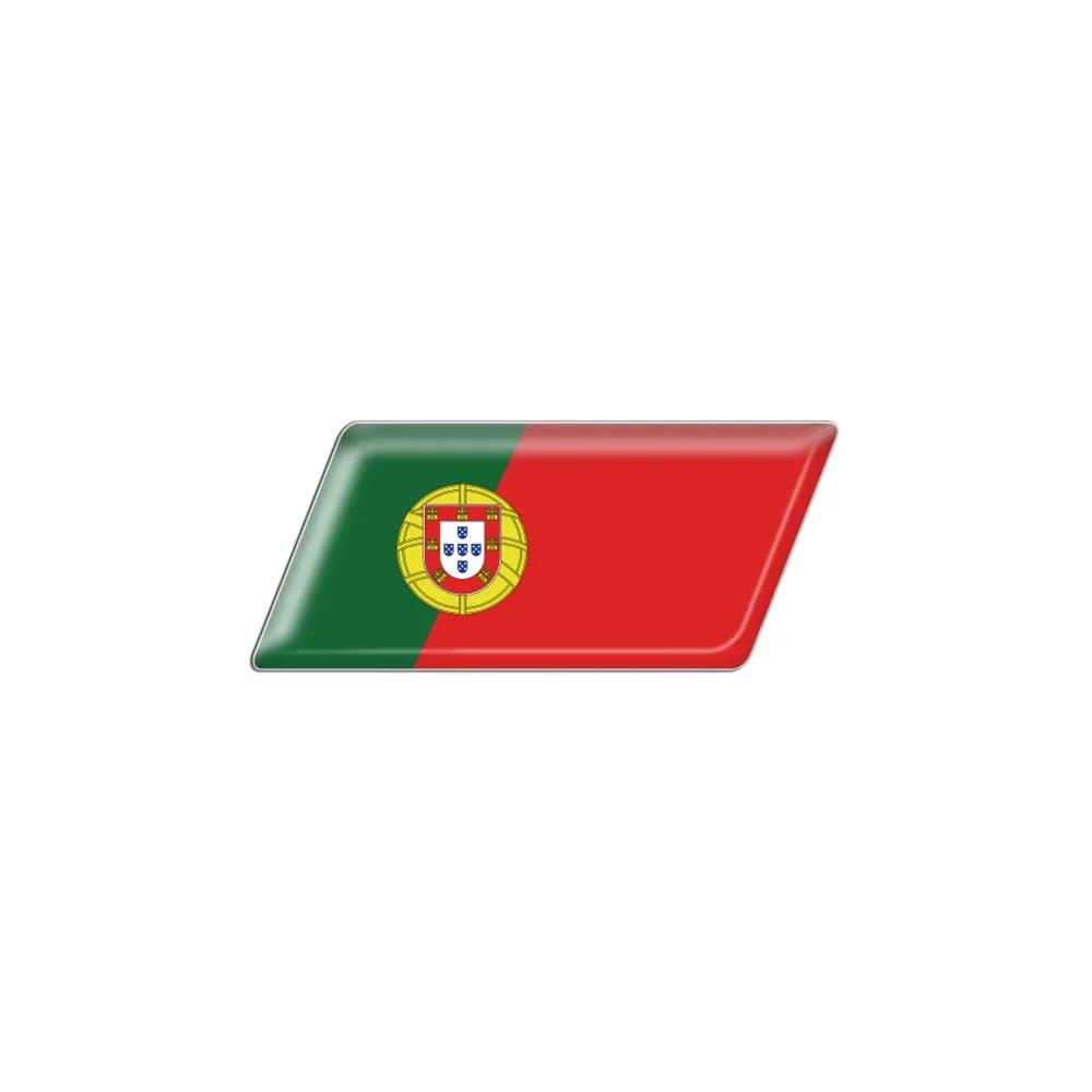 3D Epoxy Car Styling Body Trunk Decor Sticker with Bangladesh Kurdistan Israel Brazil Palestine Poland France Flag Emblem
