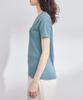 ROPE PETIT BATEAU In White Maine Women's V-Neck T-Shirt (10)