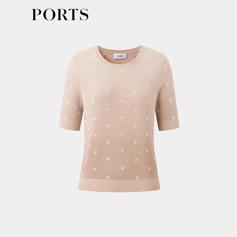 PORTS Women's Gradient Logo Knit Top