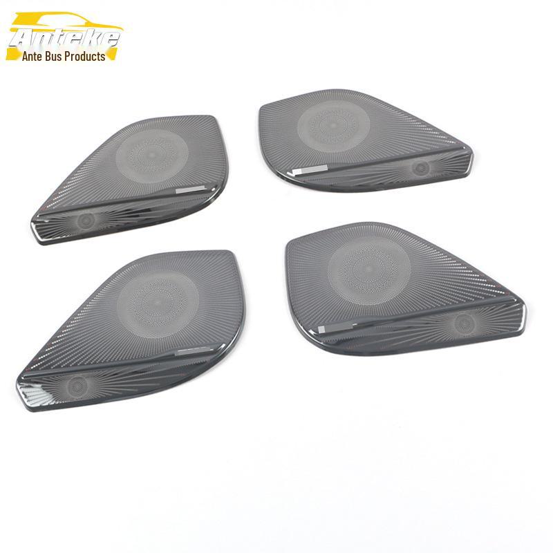 Kompatible Lautsprecherabdeckung Pailletten für Hongqi H9 4-Türer: Dekorative Audio-Panel-Aufkleber