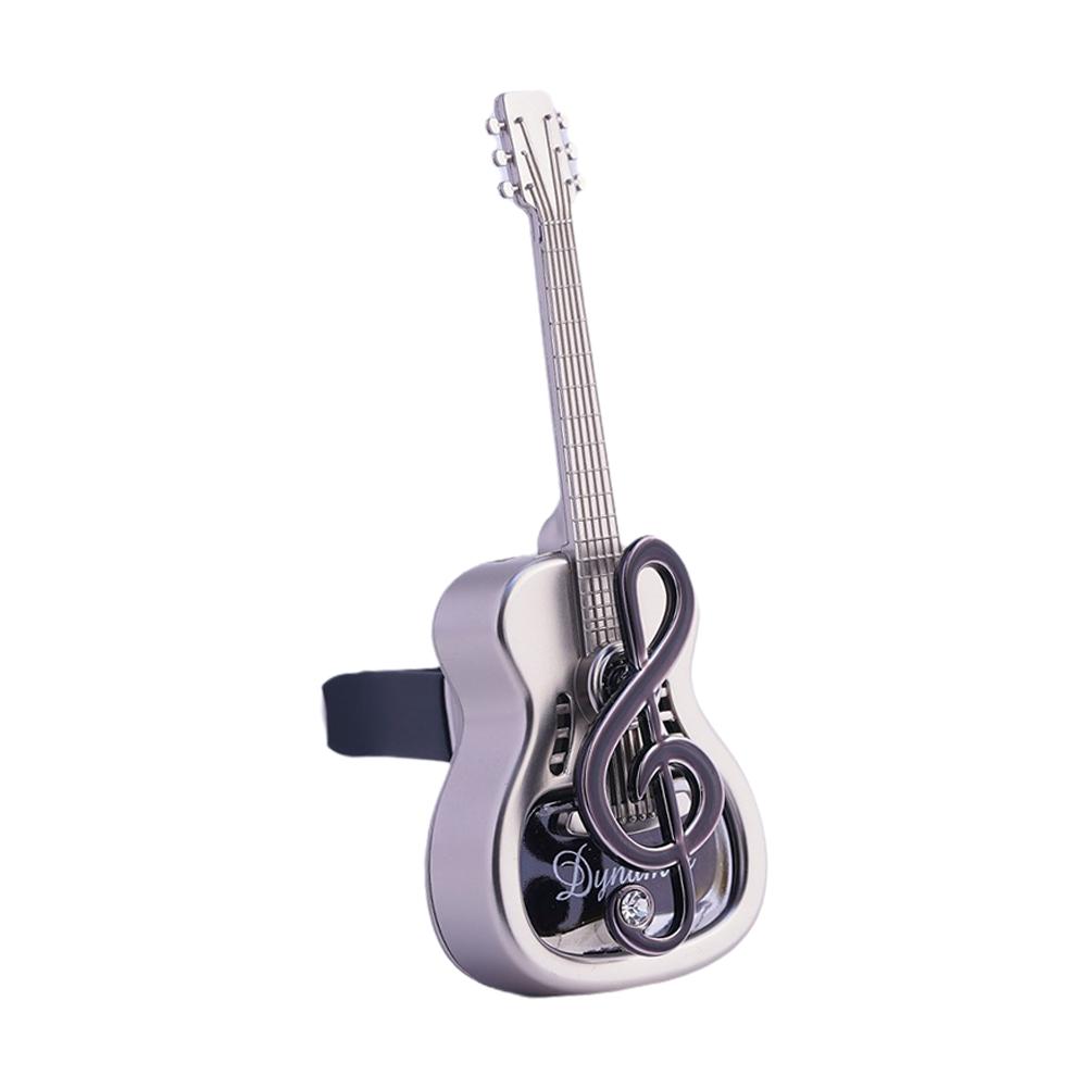 Guitar Notes Car Air Conditioning Outlet Aromatherapy Air Interior Car Deco Console Glass Center Freshener Bottle Accessori N0X0